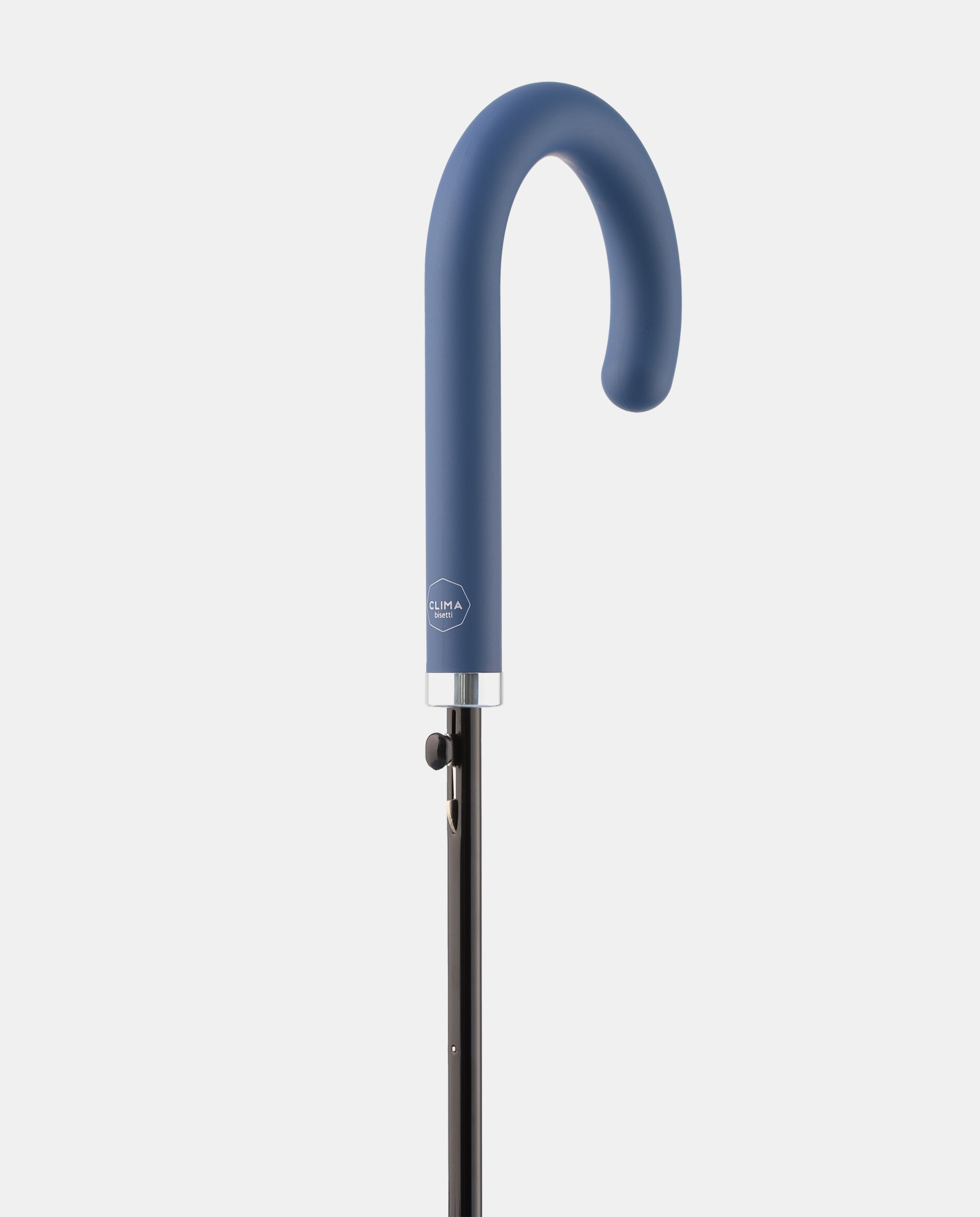 Guarda-Chuva Comprido Automático "Cords" com Sistema Windproof, Proteção Solar UVP+50 e Fabricado em Poliéster Reciclado e Reciclável Azul-marinho-4