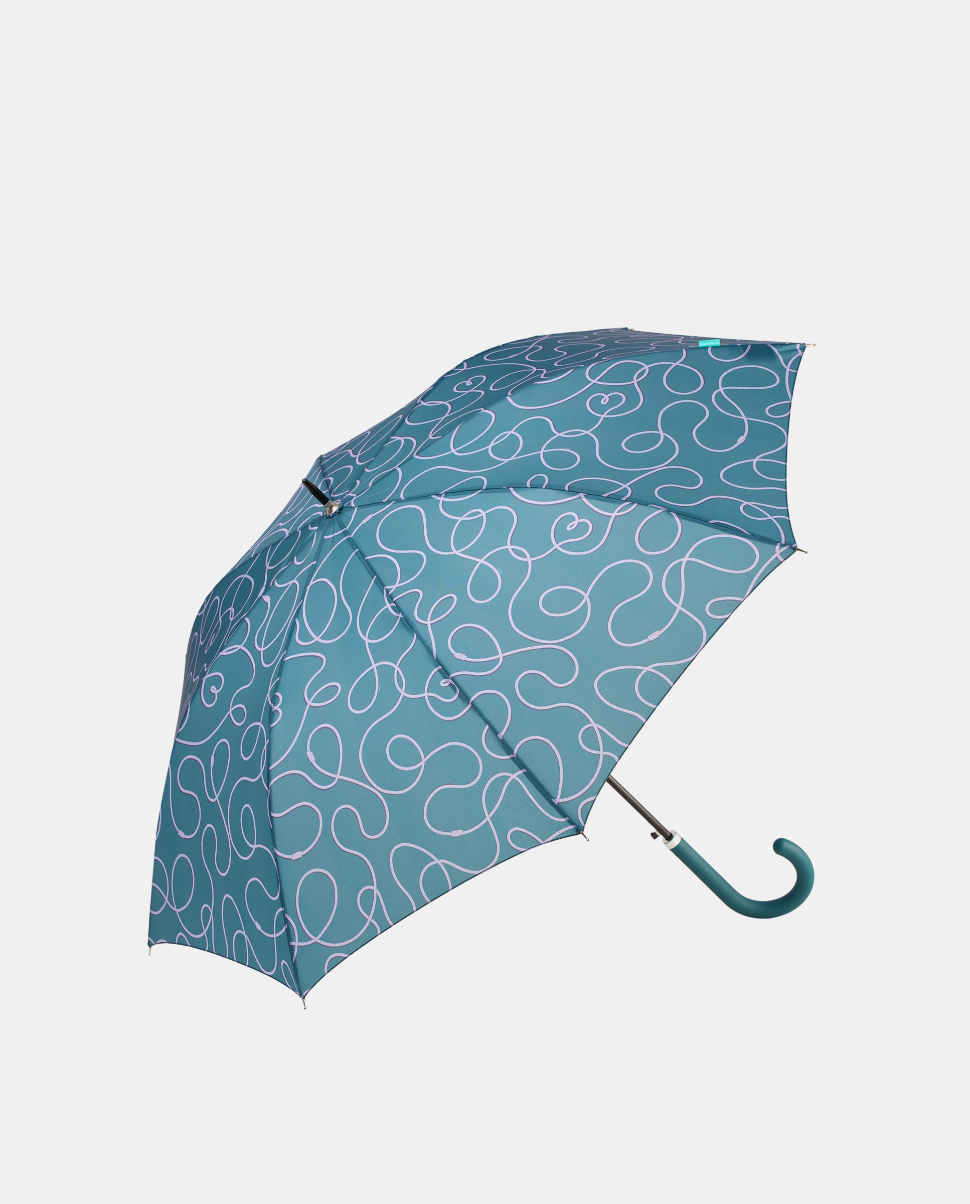 Imagem 0 de Guarda-Chuva Comprido Automático "Cords" com Sistema Windproof, Proteção Solar UVP+50 e Fabricado em Poliéster Reciclado e Reciclável.