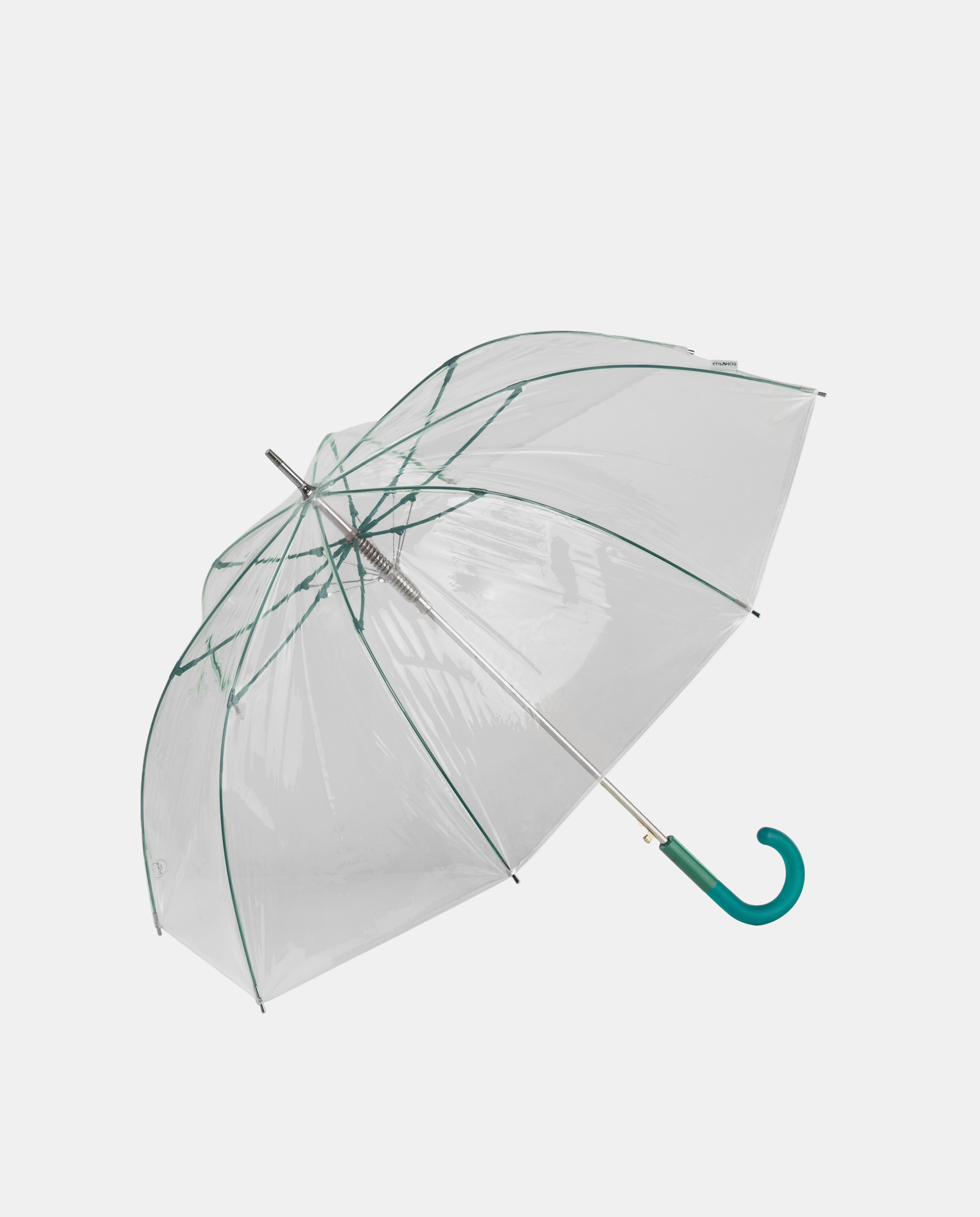 Imagem 0 de Guarda-Chuva Comprido Transparente Automático com Design Elegante e Minimalista, Resistente ao Vento e com Abertura Automática Fácil.