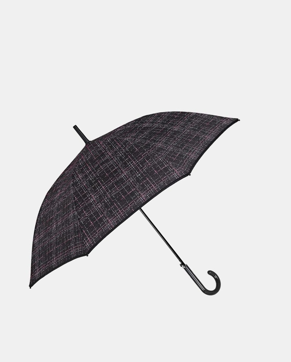 Imagem 0 de Guarda-Chuva Automático Antivento de Microfibra com Varetas de Fibra de Vidro