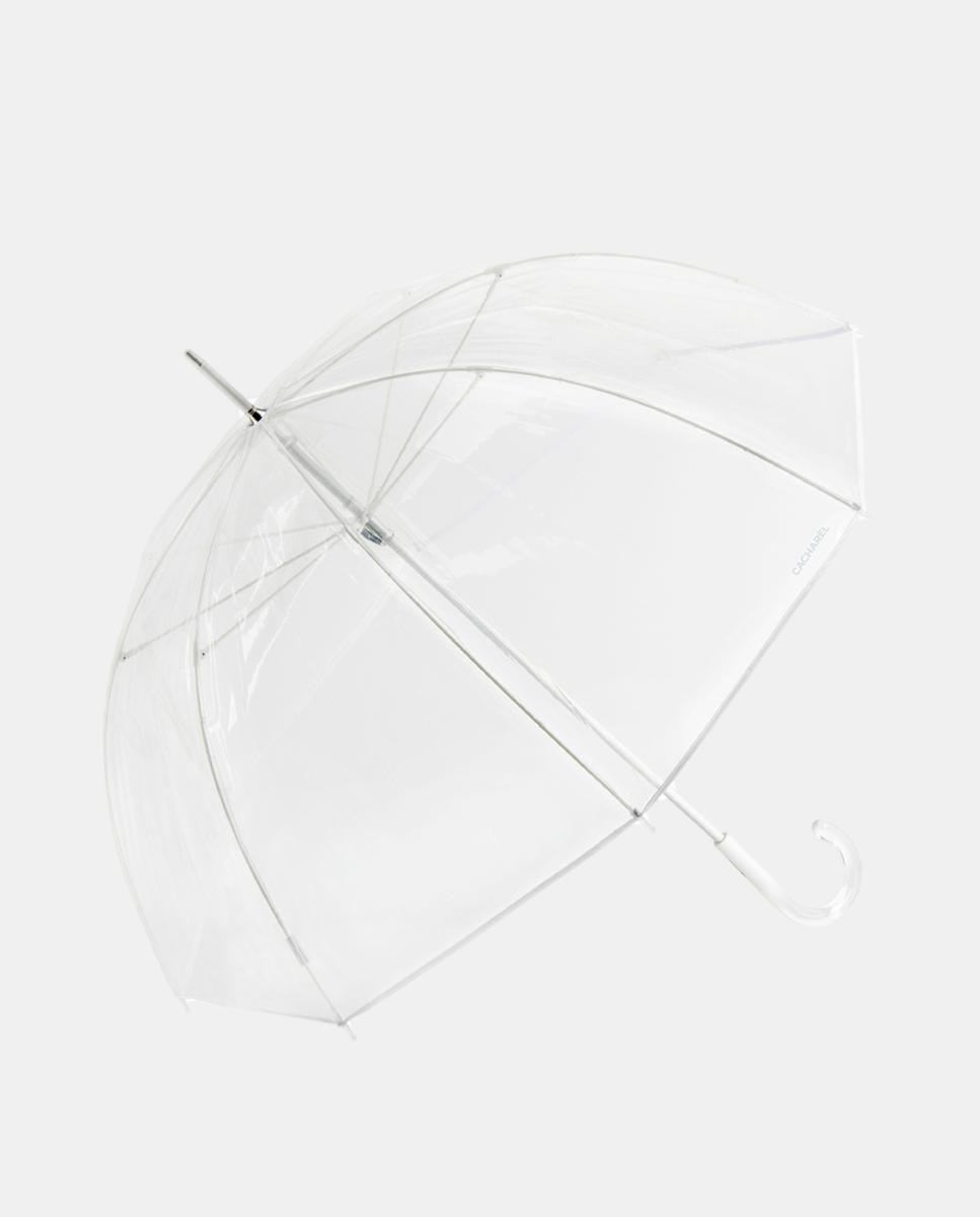 Imagem 0 de Guarda-chuva comprido transparente com abertura manual