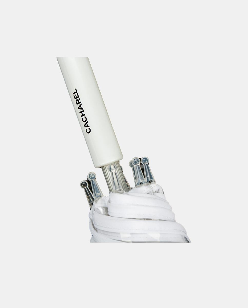 Guarda-chuva comprido transparente com abertura manual Transparente-3