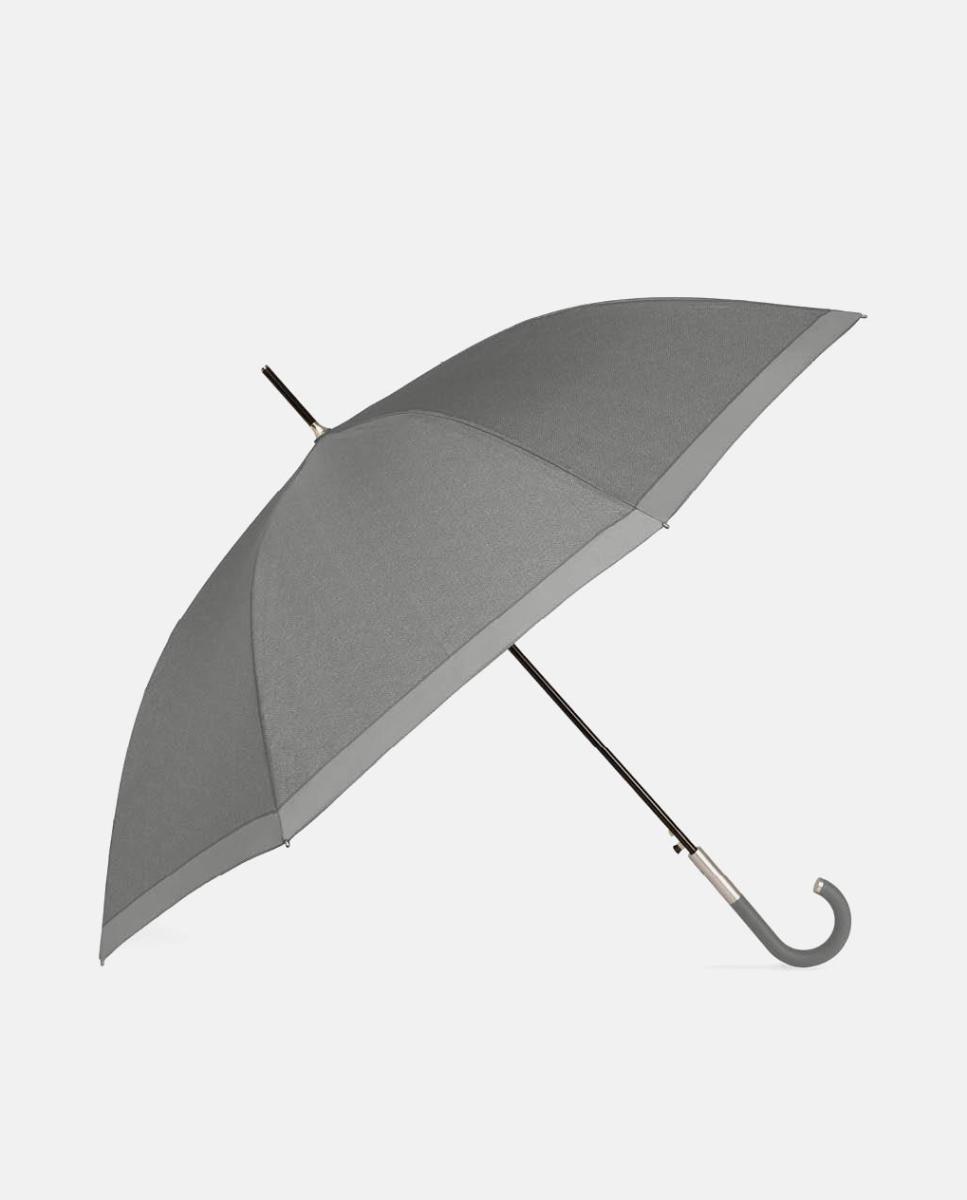 Imagem 0 de Guarda-Chuva Comprido Automático de Linho com Estampado