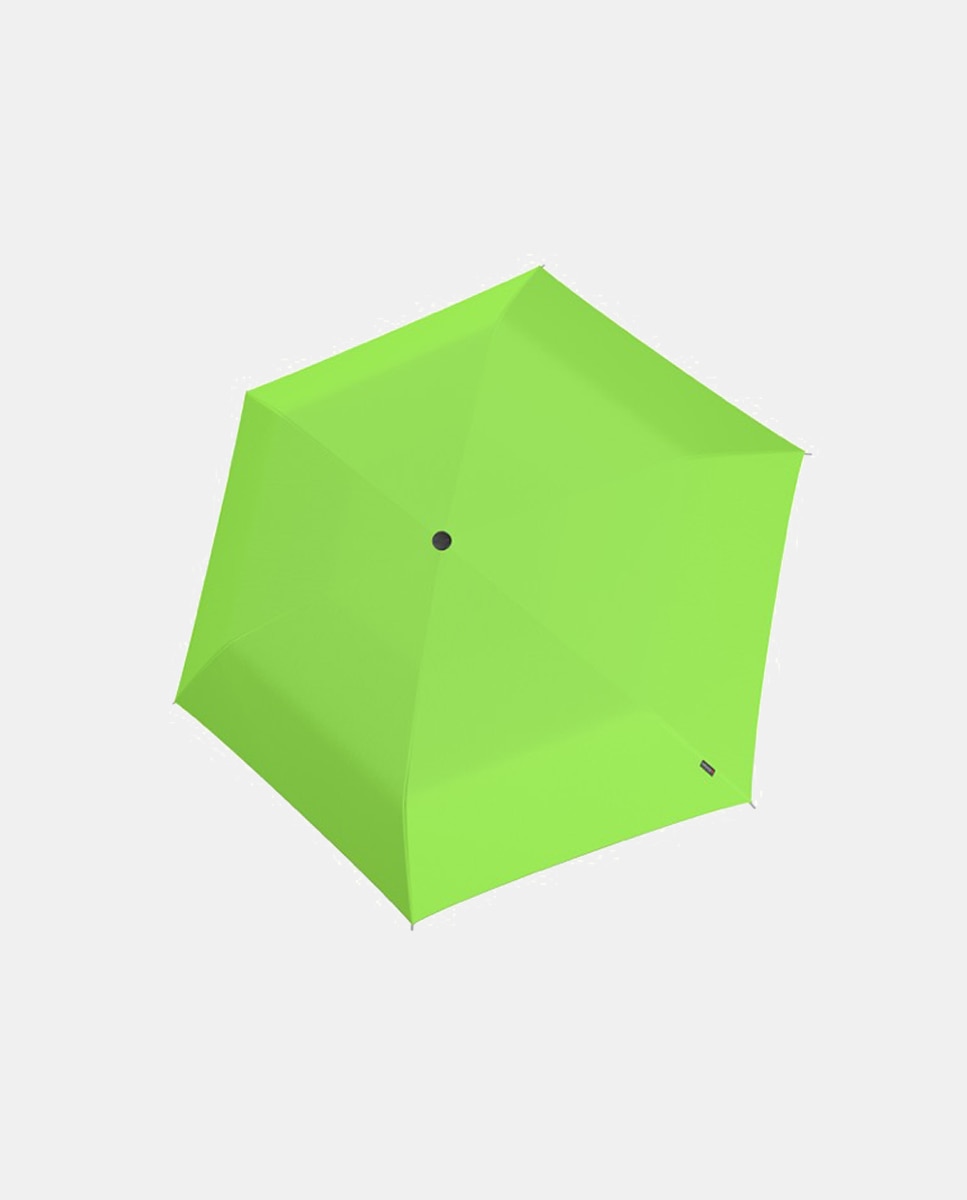 Imagen 0 de Paraguas mini manual plegable US.050 con detalles a tono Verde