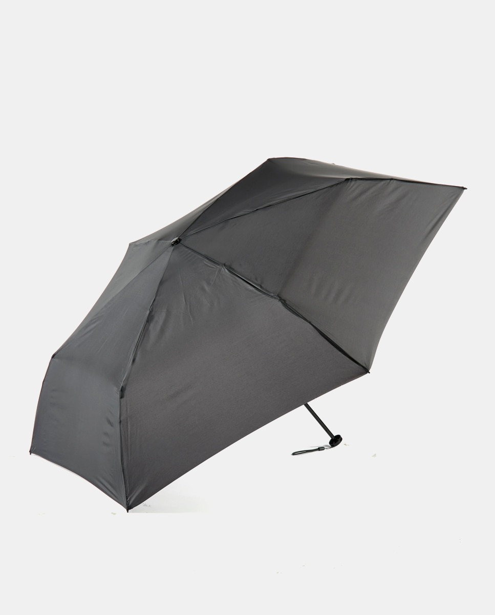 Guarda-Chuva Dobrável Manual Ultraligeiro - Preto Preto-1