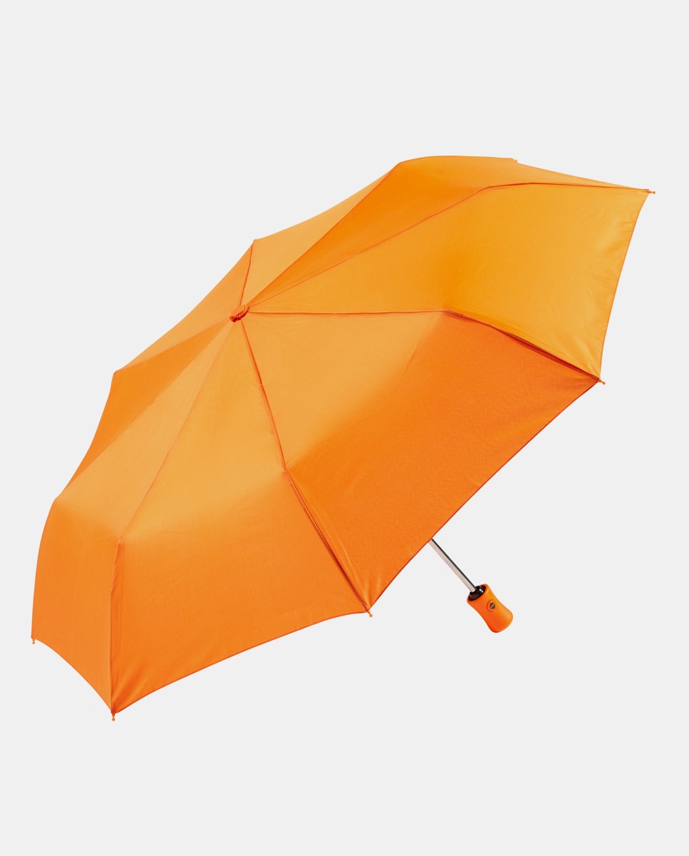 Imagem 0 de Guarda-Chuva Dobrável Automático Liso - Laranja