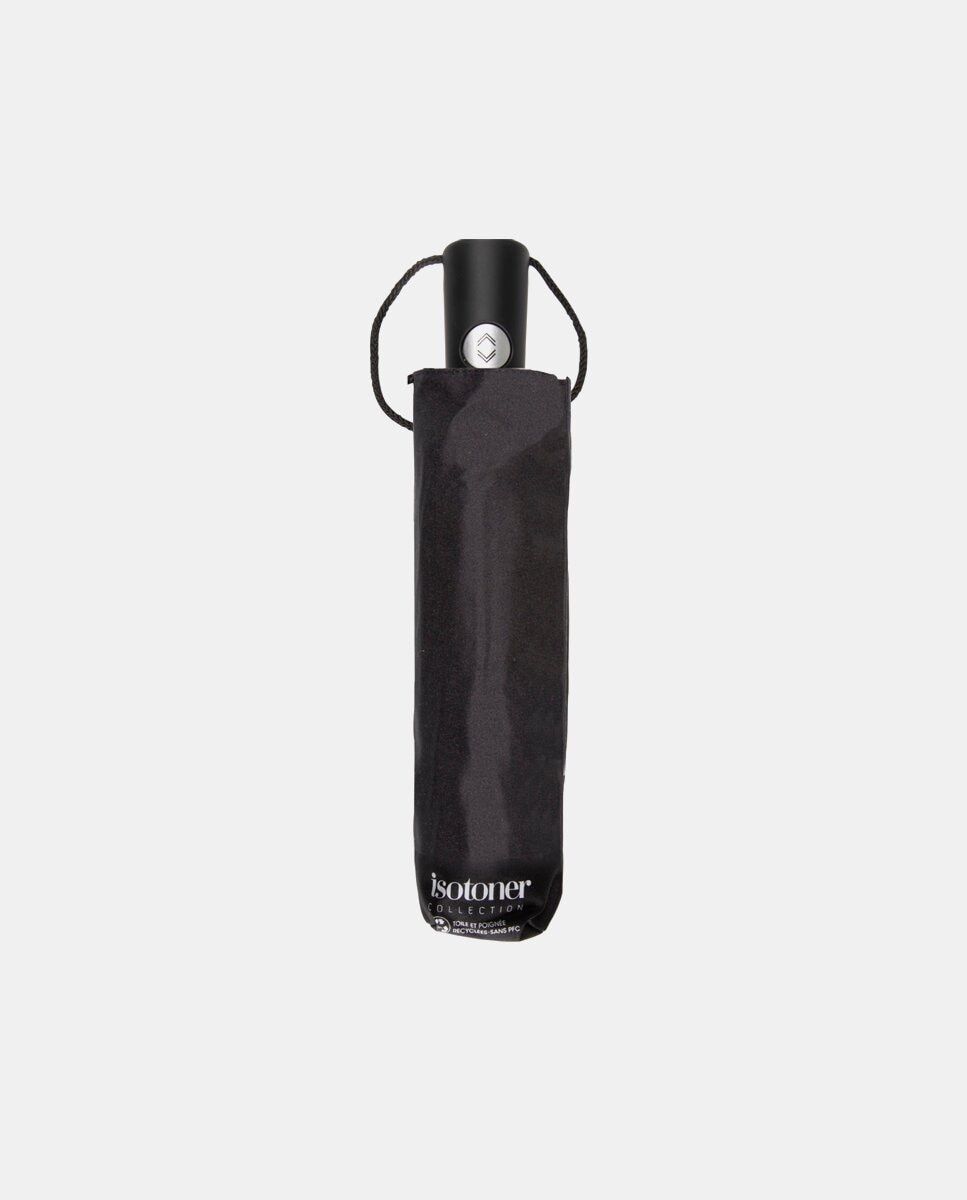 Paraguas plegable automático en - Isotoner - Negro Negro-1
