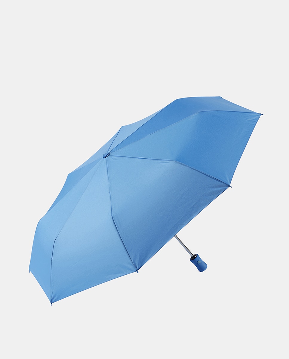 Guarda-Chuva Dobrável com Fecho/Abertura Automático Azul-1