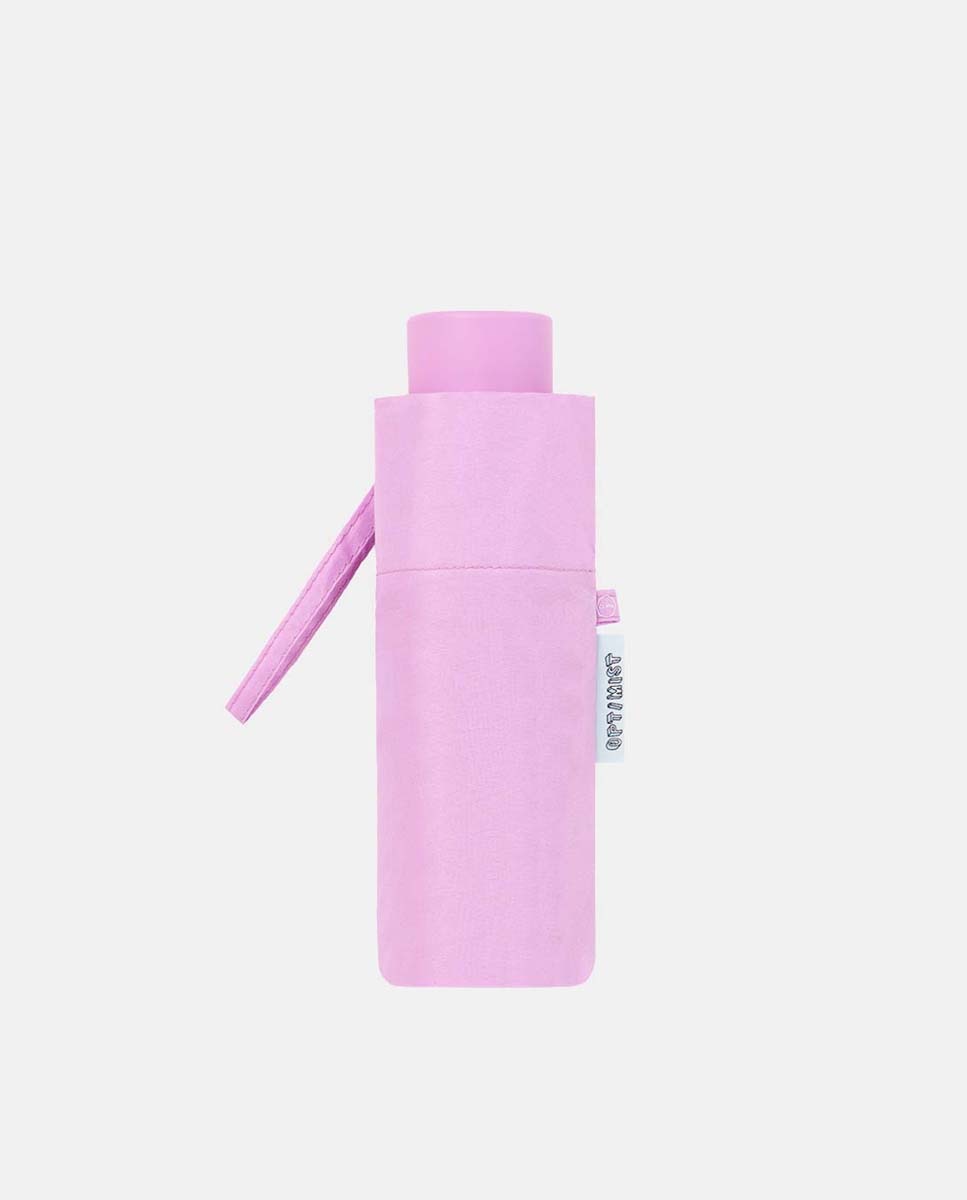 Guarda-Chuva Dobrável Mini Manual "Colors" Ligeiro com Sistema Windproof e Proteção Solar UVP50+ Rosa-2