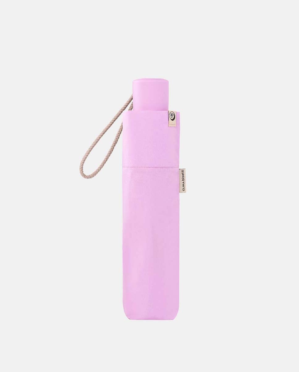 Guarda-Chuva Dobrável Manual "Colorparty" com Sistema Windproof, Proteção Solar UVP+50 e Fabricado em Poliéster Reciclado e Reciclável Rosa-2