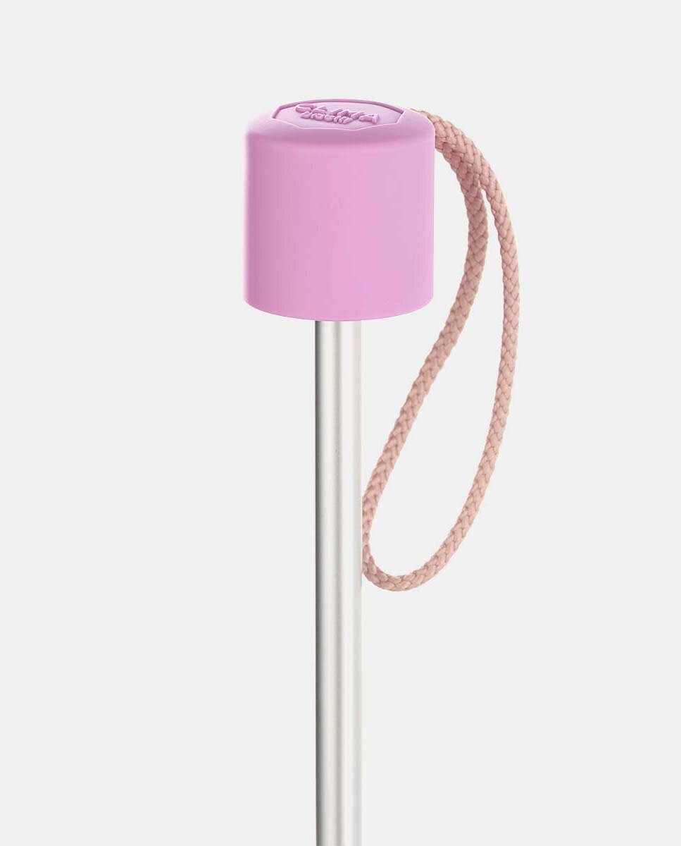 Guarda-Chuva Dobrável Manual "Colorparty" com Sistema Windproof, Proteção Solar UVP+50 e Fabricado em Poliéster Reciclado e Reciclável Rosa-3