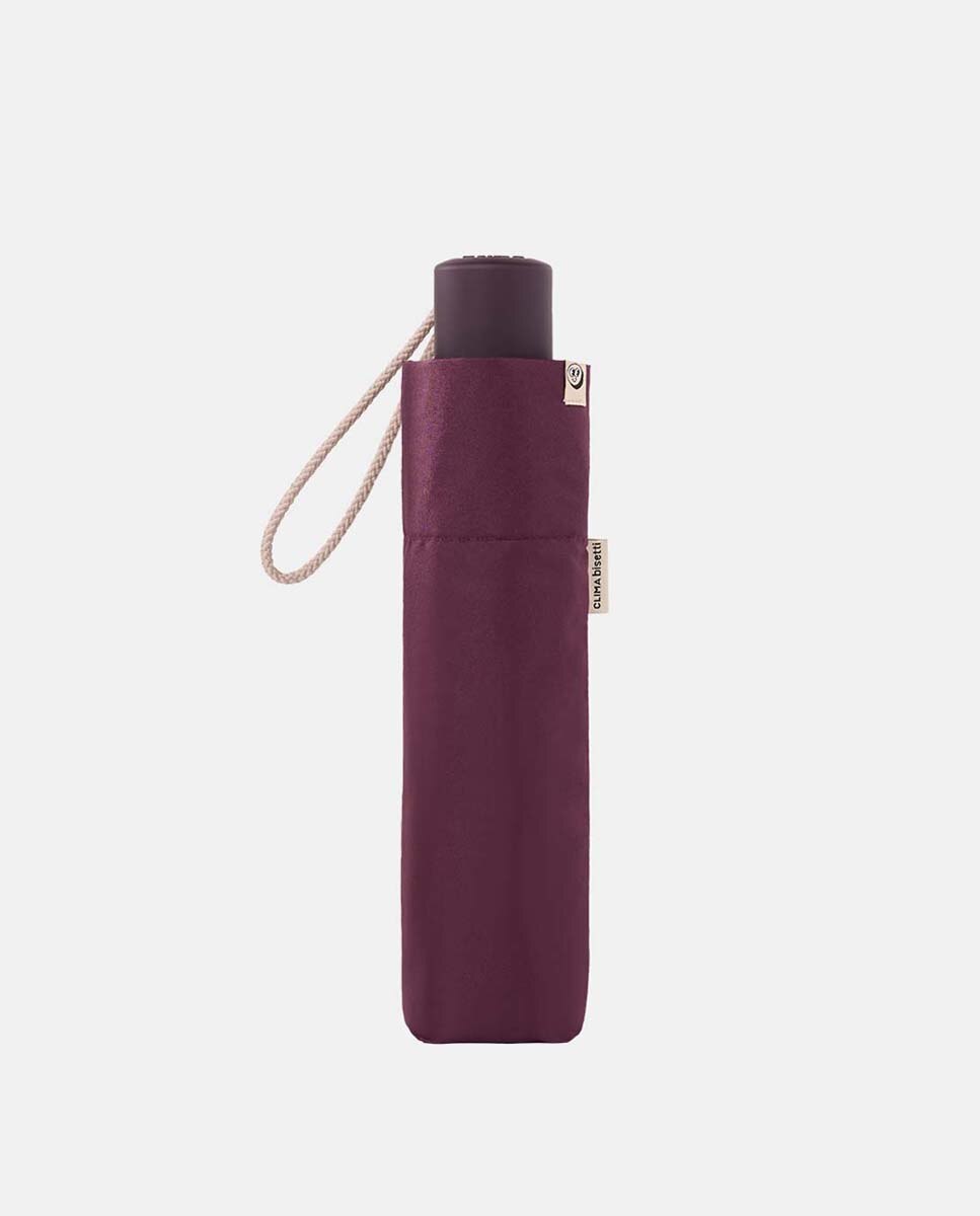 Guarda-Chuva Dobrável Manual "Colorparty" com Sistema Windproof, Proteção Solar UVP+50 e Fabricado em Poliéster Reciclado e Reciclável. Roxo-2