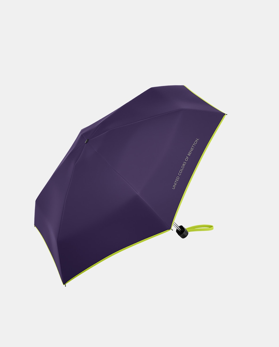 Guarda-Chuva Mini Manual Liso Roxo-1