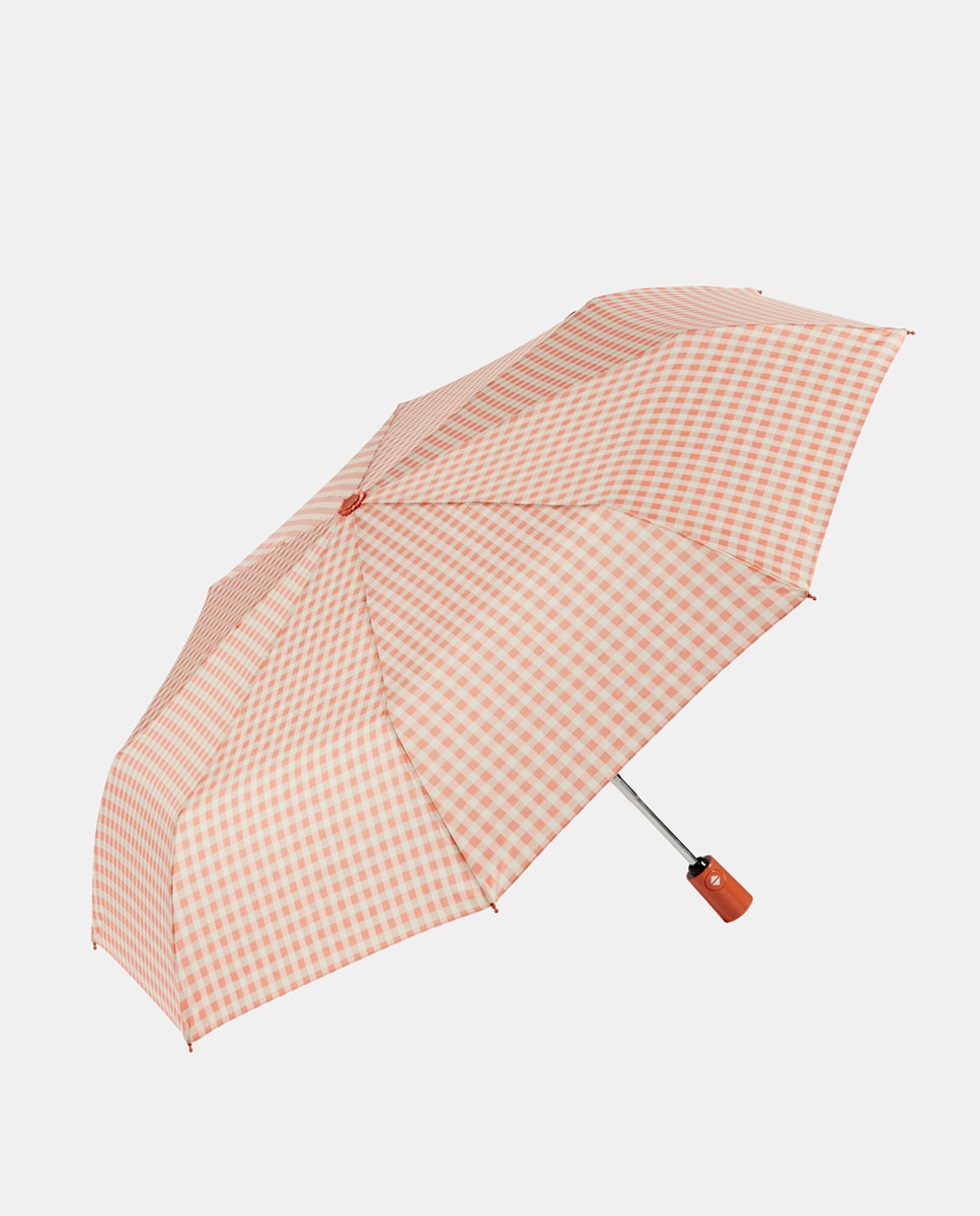 Imagem 0 de Guarda-Chuva Sra Automático de Metal com Varetas de Fibra de Vidro e Punho Reto