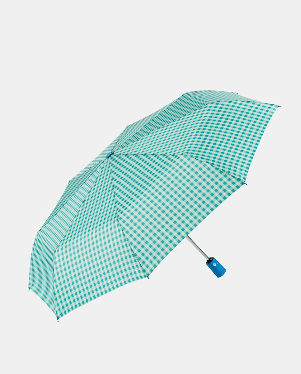 Imagem 0 de Guarda-Chuva Sra Automático de Metal com Varetas de Fibra de Vidro e Punho Reto