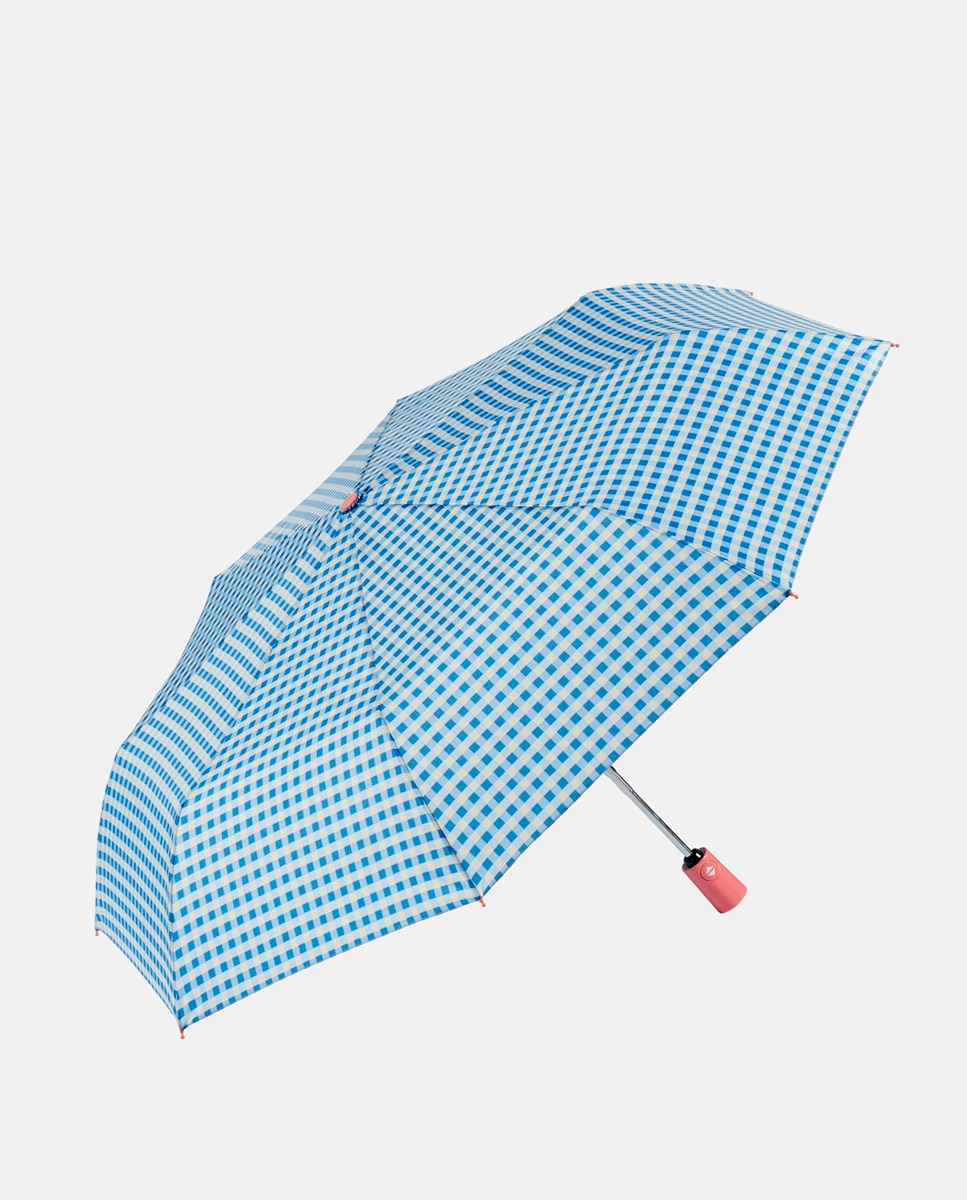 Imagem 0 de Guarda-Chuva Sra Automático de Metal com Varetas de Fibra de Vidro e Punho Reto