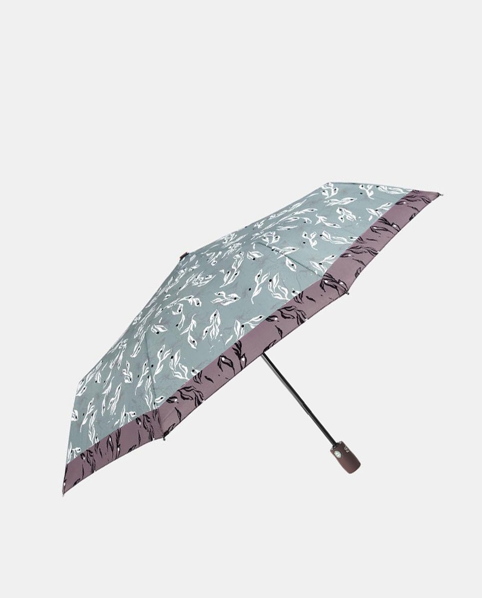 Imagem 0 de Guarda-Chuva Dobrável com Fecho e Abertura Automáticos, Varetas de Fibra de Vidro, Ligeiro e Antivento