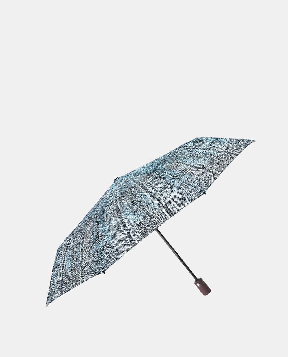 Imagem 0 de Guarda-Chuva Dobrável com Fecho e Abertura Automáticos, Varetas de Fibra de Vidro, Ligeiro e Antivento