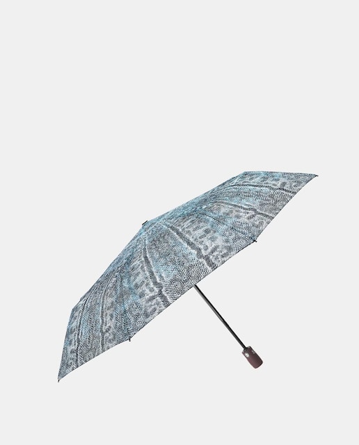 Imagem 0 de Guarda-Chuva Dobrável com Fecho e Abertura Automáticos, Varetas de Fibra de Vidro, Ligeiro e Antivento