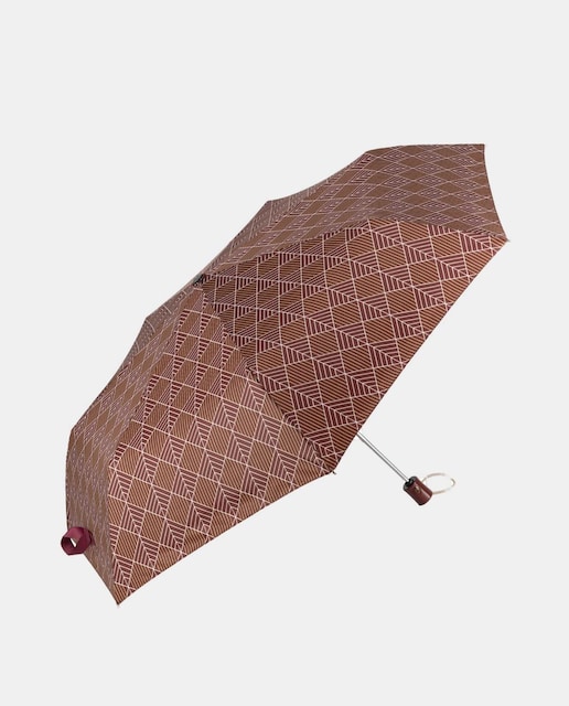 Imagen 0 de Paraguas mini abre-cierra automático. Mango recto. Estampado.