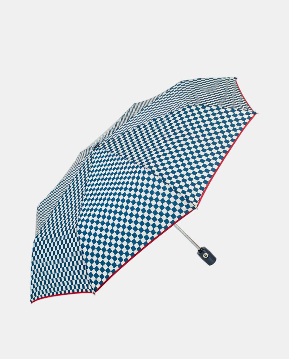 Imagem 0 de Guarda-Chuva Dobrável Automático - Navy & white