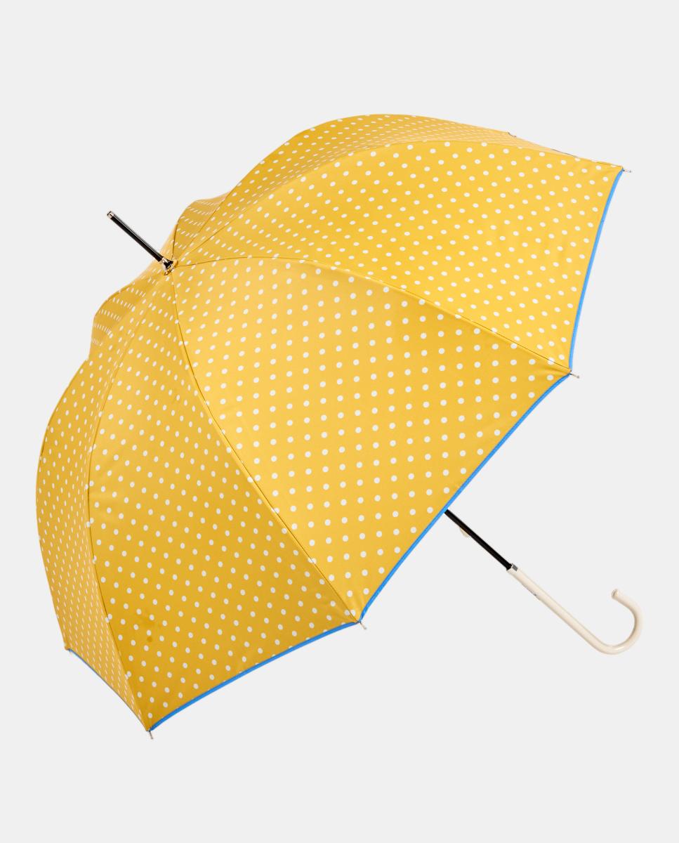 Imagem 0 de Guarda-Chuva Comprido Manual UPF50+ com Estampado às Bolinhas