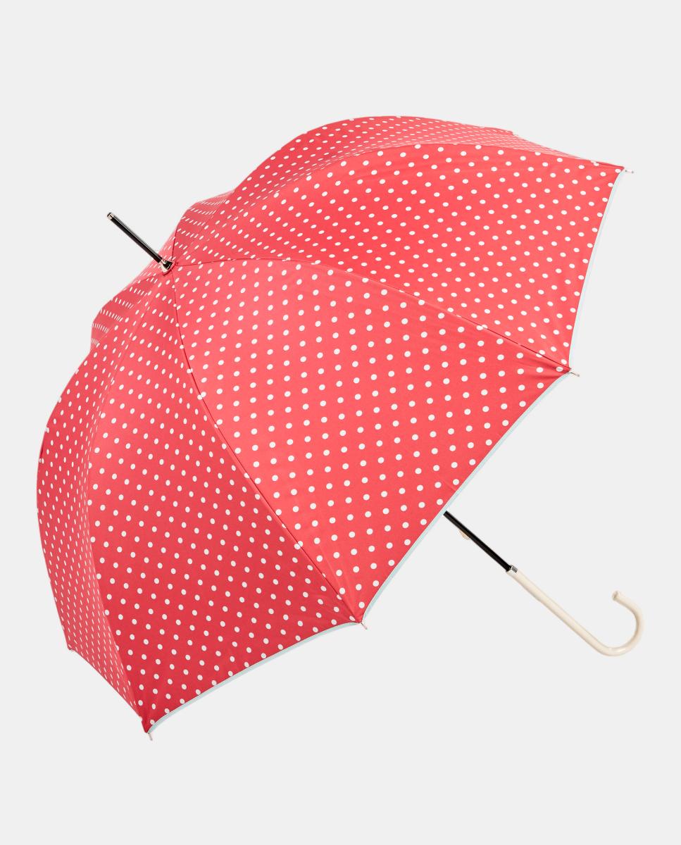 Imagem 0 de Guarda-Chuva Comprido Manual UPF50+ com Estampado às Bolinhas