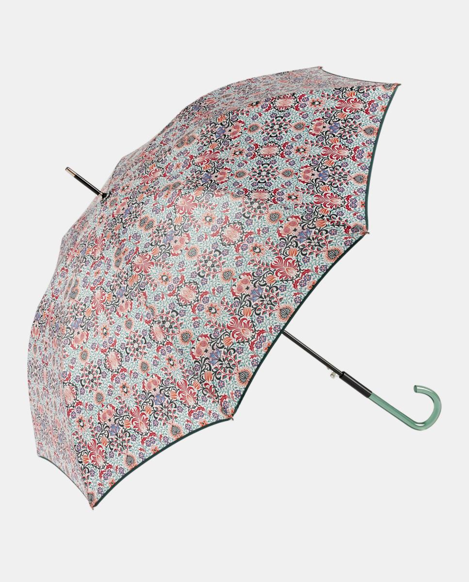 Imagem 0 de Guarda-Chuva Automático de Alumínio. Estampado Floral Morris