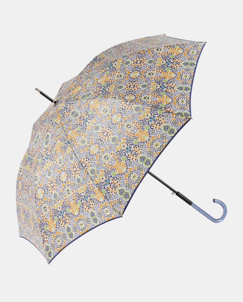Imagem 0 de Guarda-Chuva Automático de Alumínio. Estampado Floral Morris