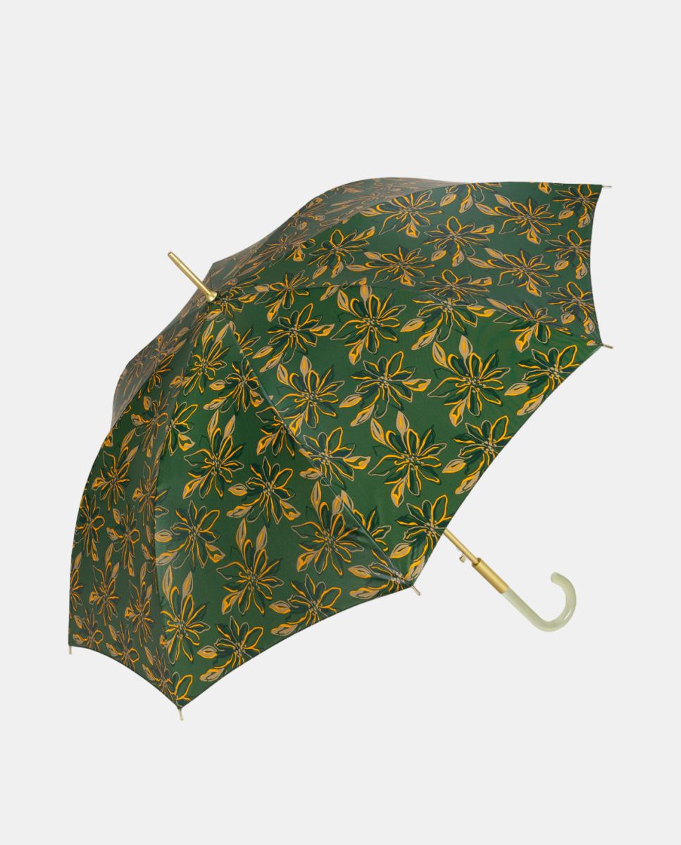Imagem 0 de Guarda-Chuva Comprido Automático com Cabo Curvado Estampado