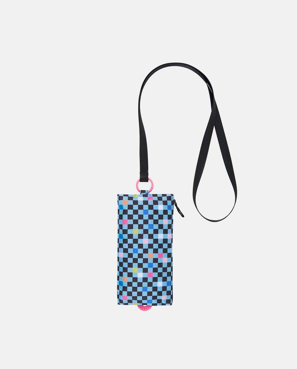 Guarda-Chuva Dobrável Manual de Punho Curvo "Blend" com Proteção Solar UVP50+ e Tecido de Poliéster Reciclado e Reciclável Turquesa-3