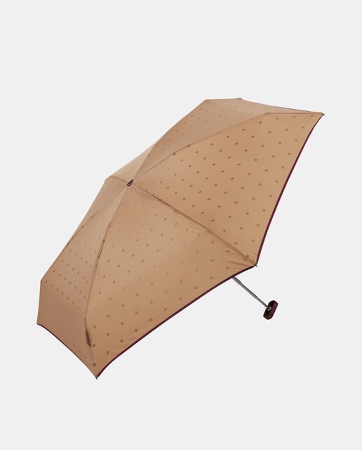 Imagem 0 de Guarda-Chuva Manual de Alumínio com Varetas de Fibra de Vidro e Punho Reto. Com Estojo com Tachas