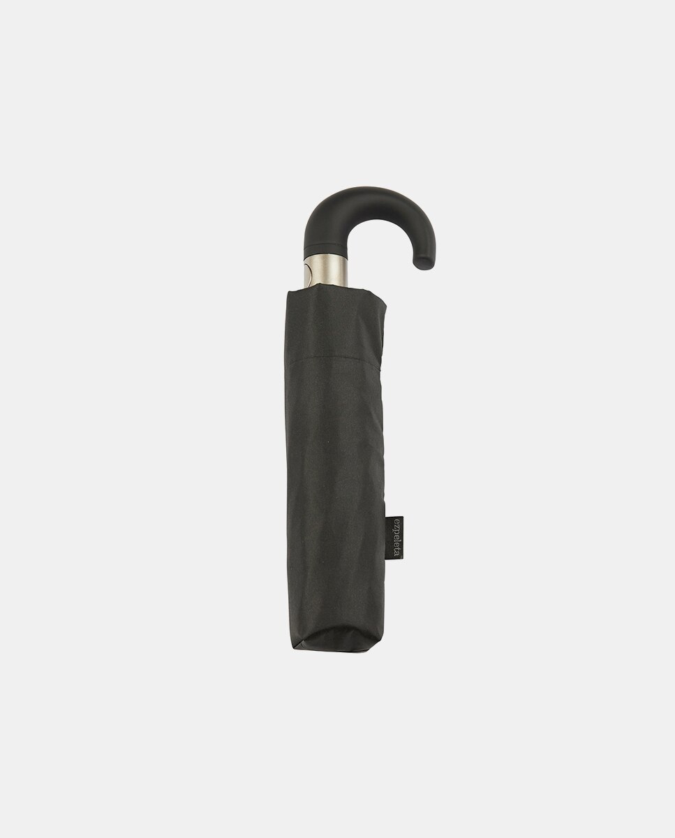 Imagen 2 de Paraguas plegable automático en negro liso - Ezpeleta - Negro Negro