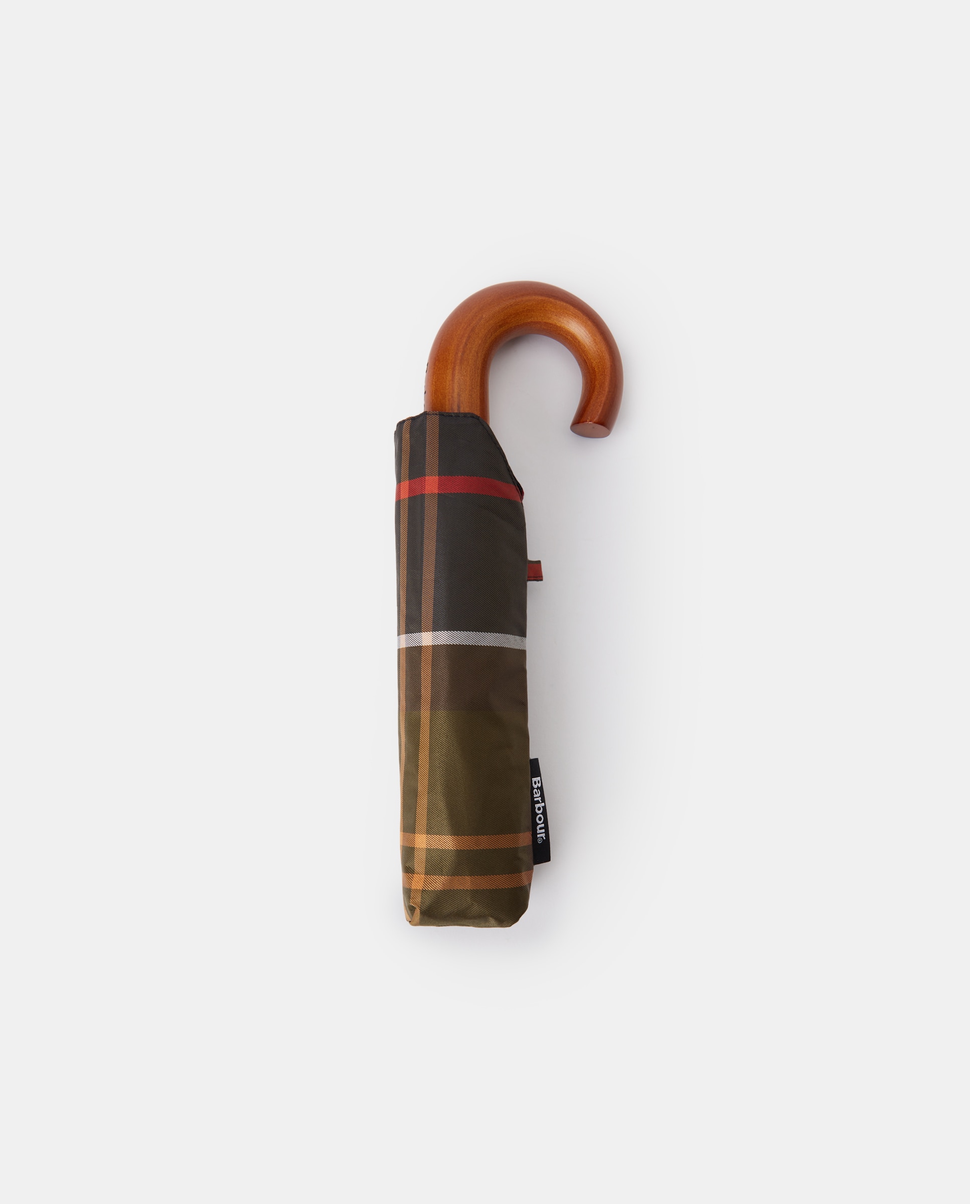 Paraguas plegable automático estampado de cuadrós tartán - Barbour - Multicolor Multicolor-2