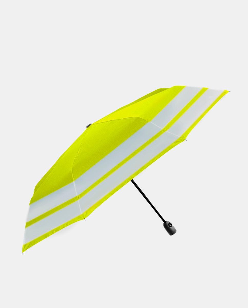 Imagem 0 de Guarda-Chuva Mini Dobrável Automático com Riscas Refletoras