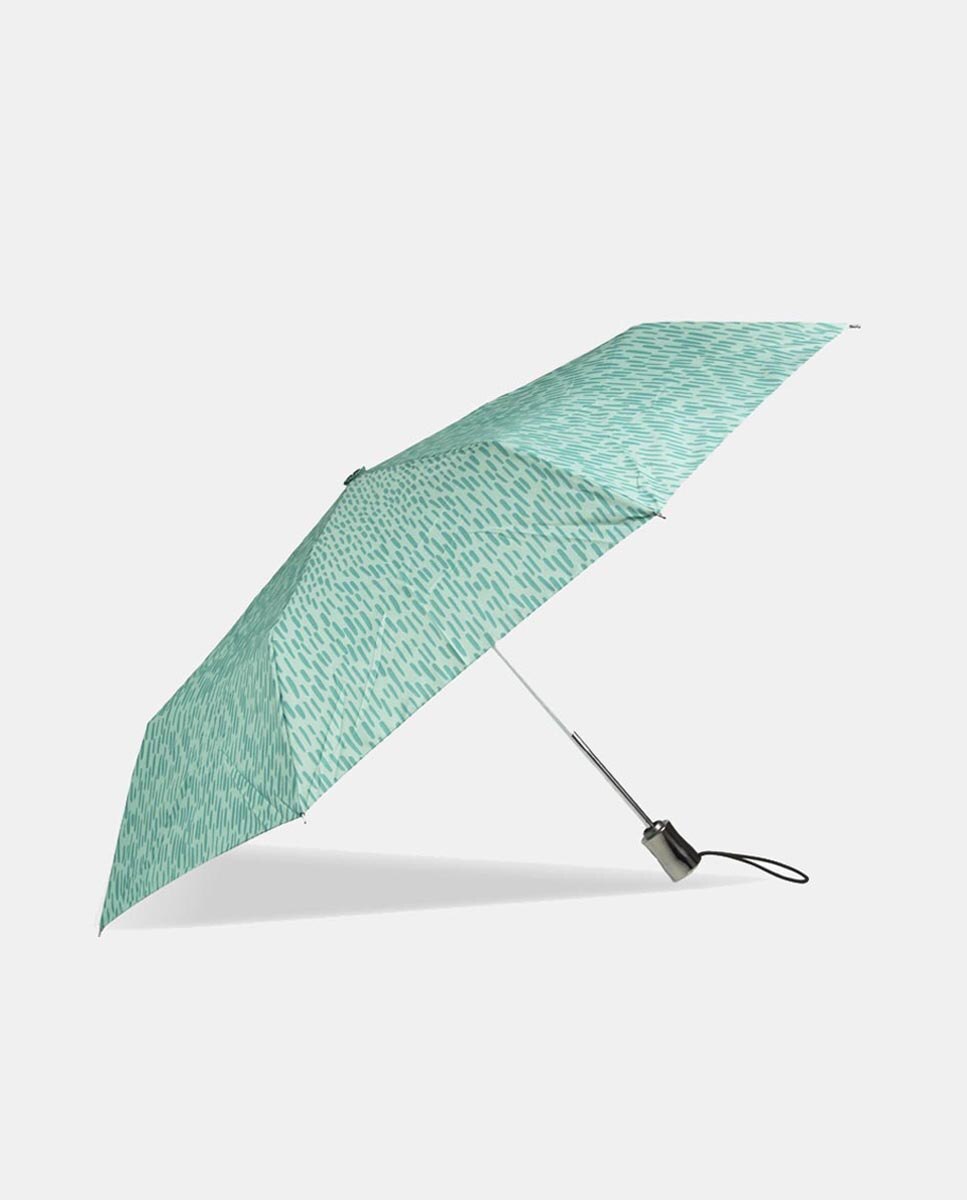 Guarda-Chuva Dobrável Automático - Verde Água Verde Água-1