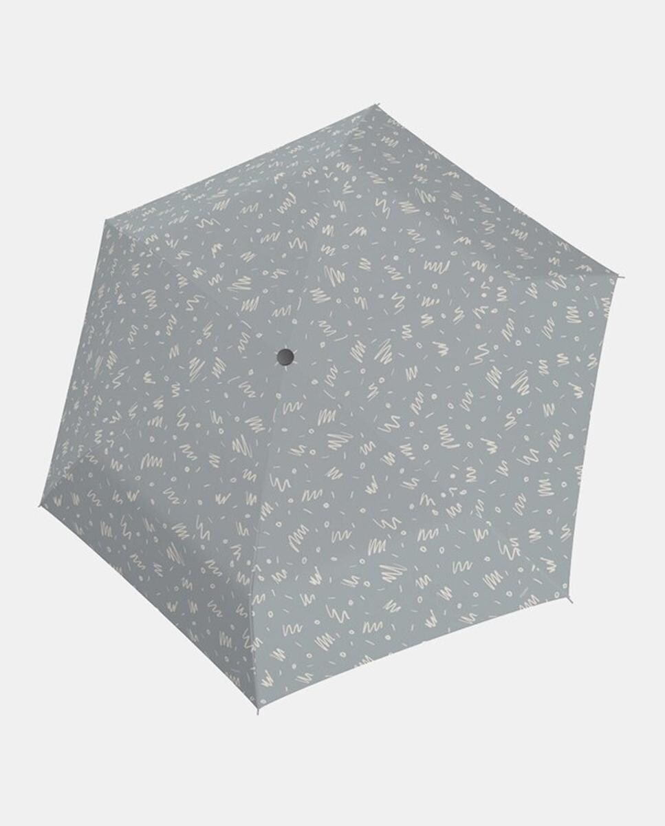 Guarda-Chuva Ligeiro Automático com Estampados - Cinzento Cinzento-3