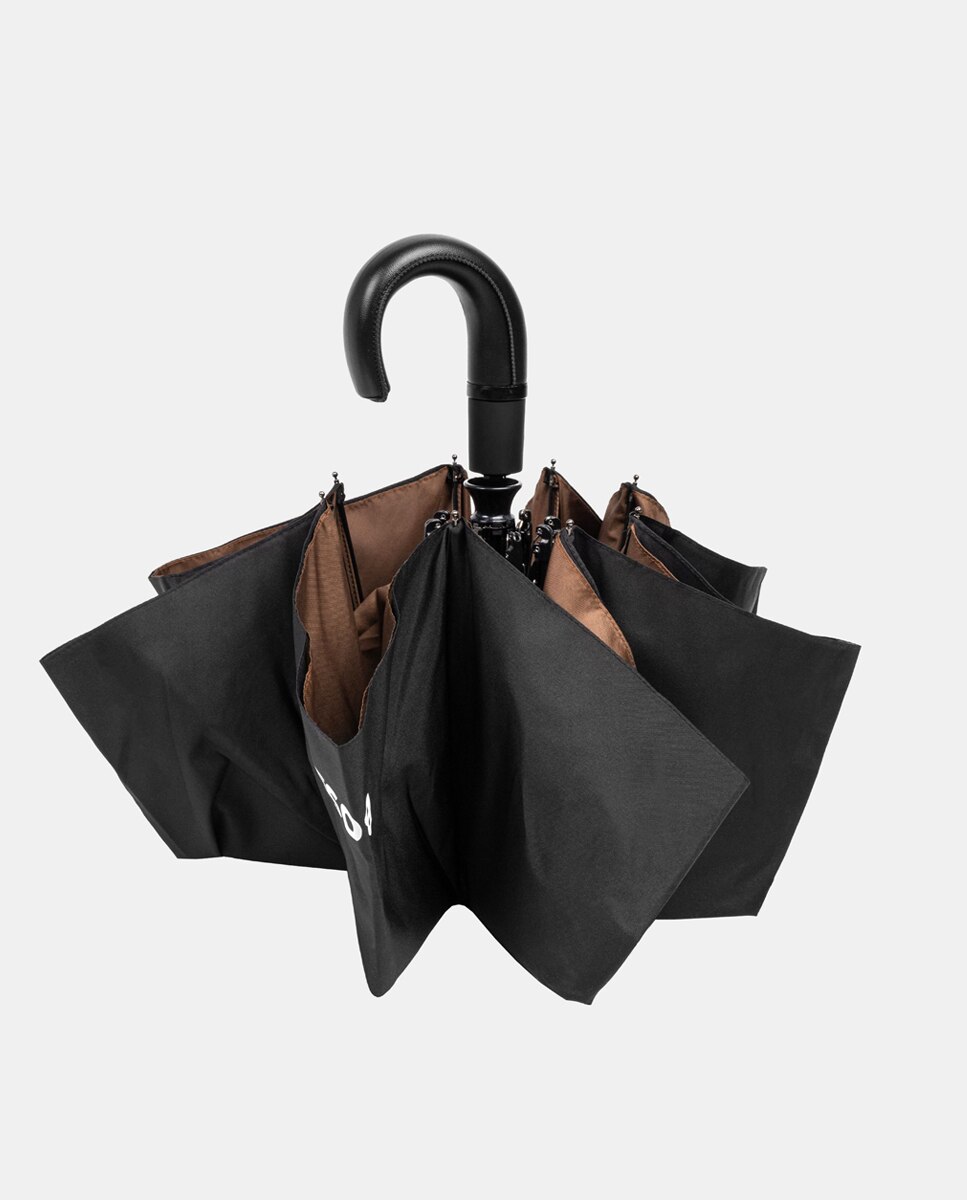 Guarda-Chuva Iconic Pocket Automático Dobrável - Preto Preto-2