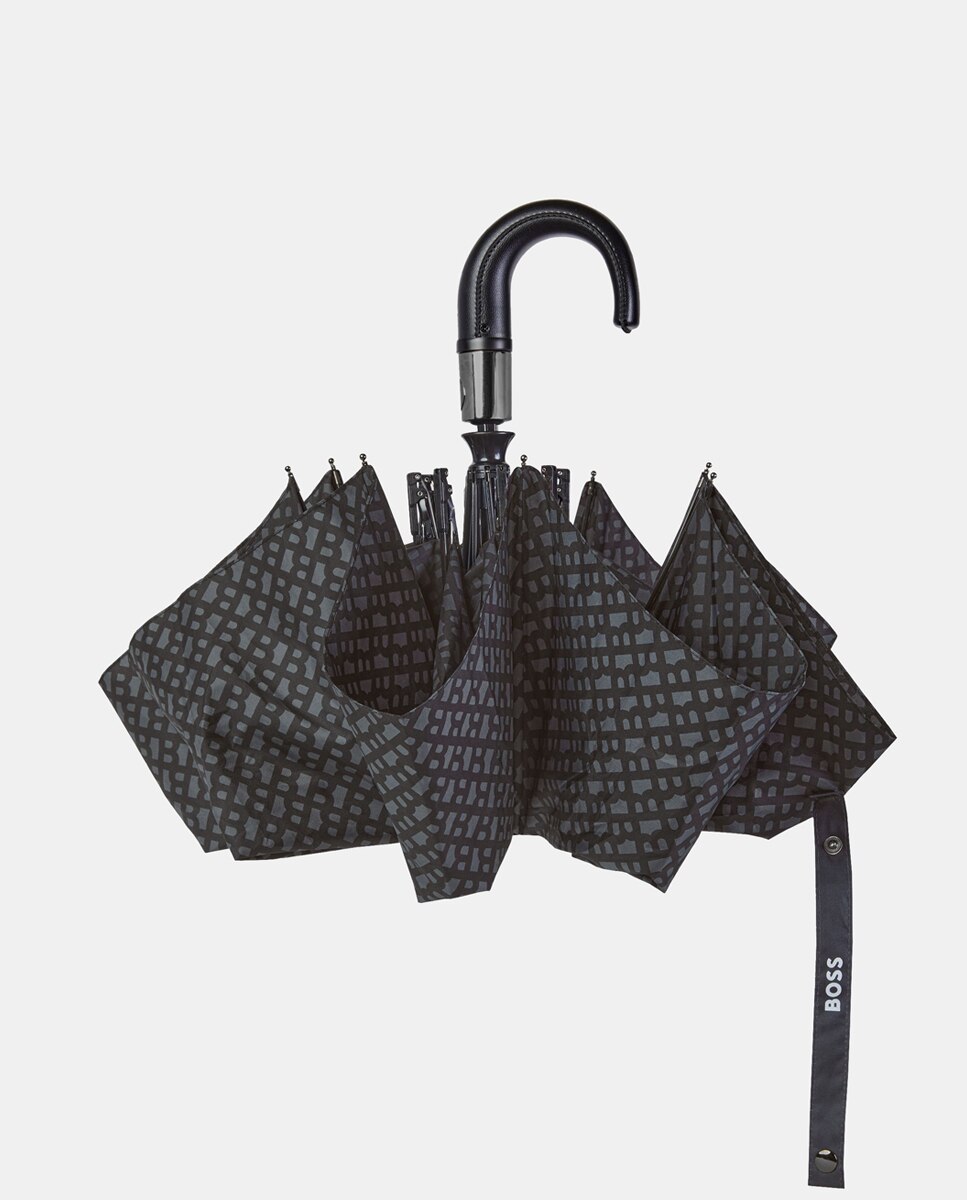 Guarda-Chuva Monnogramme Pocket Dobrável Automático - Cinzento-Escuro Cinzento-escuro-4