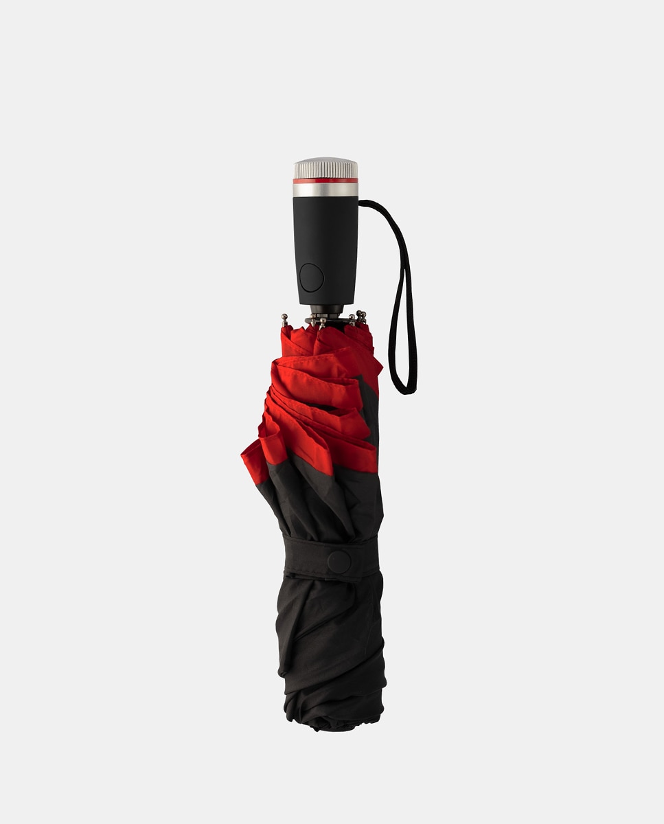 Guarda-Chuva Gear Pocket Dobrável Automático - Preto Preto-2