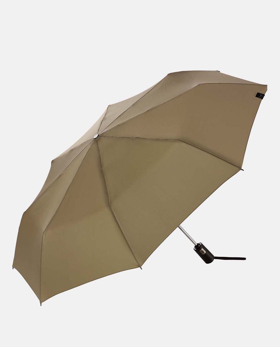 Guarda-Chuva Dobrável Abre e Fecha "Super Strong". Ultrarresistente ao Vento. Tem uma Garantia de 5 Anos. Bege-1