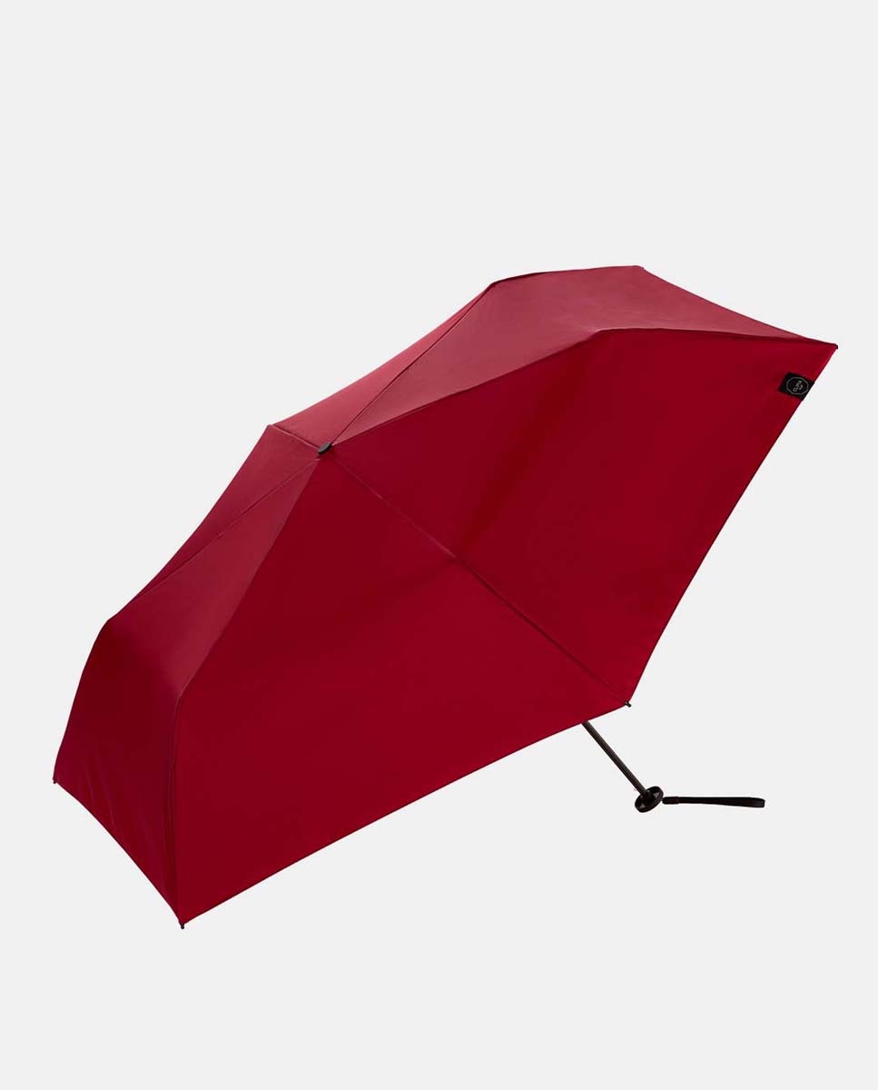 Guarda-Chuva Dobrável Ultralight com Proteção Solar UVP50+ e Sistema Anti-Vento. Pesa Apenas 130 Gramas. Vermelho-1