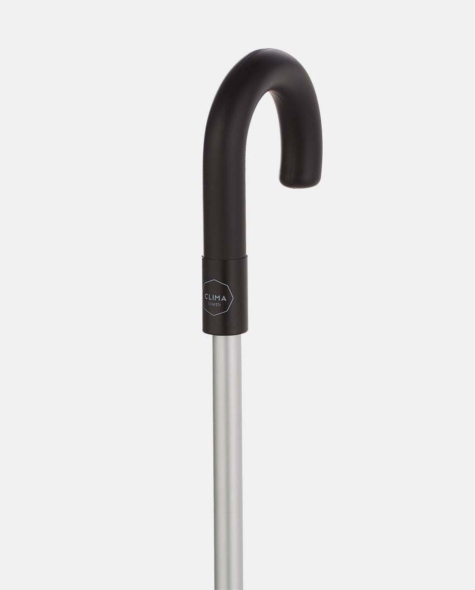 Guarda-Chuva Dobrável Manual de Punho Curvo "Blend" com Proteção Solar UVP50+ e Tecido de Poliéster Reciclado e Reciclável Turquesa-3