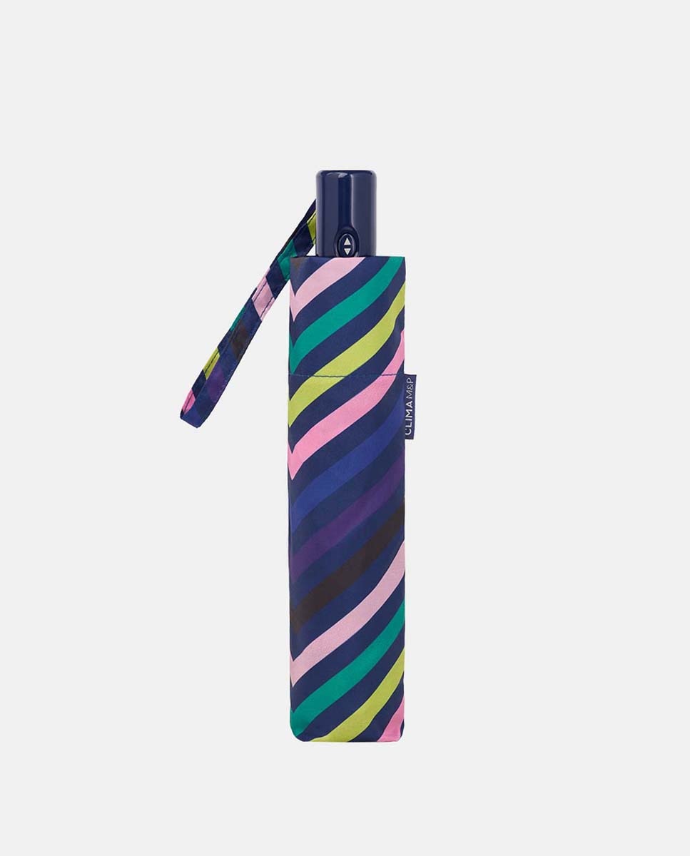 Guarda-Chuva Dobrável Abre e Fecha "Calexico" com Proteção Solar UVP50+ e Tecido Reciclado. Com Sistema Windproof Multicolor-2
