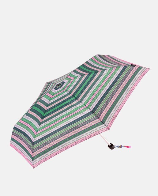 Imagem 0 de Guarda-Chuva Mini Manual "Blocks" com Proteção Solar UVP50+ e Tecido Reciclado. Com Sistema Windproof.