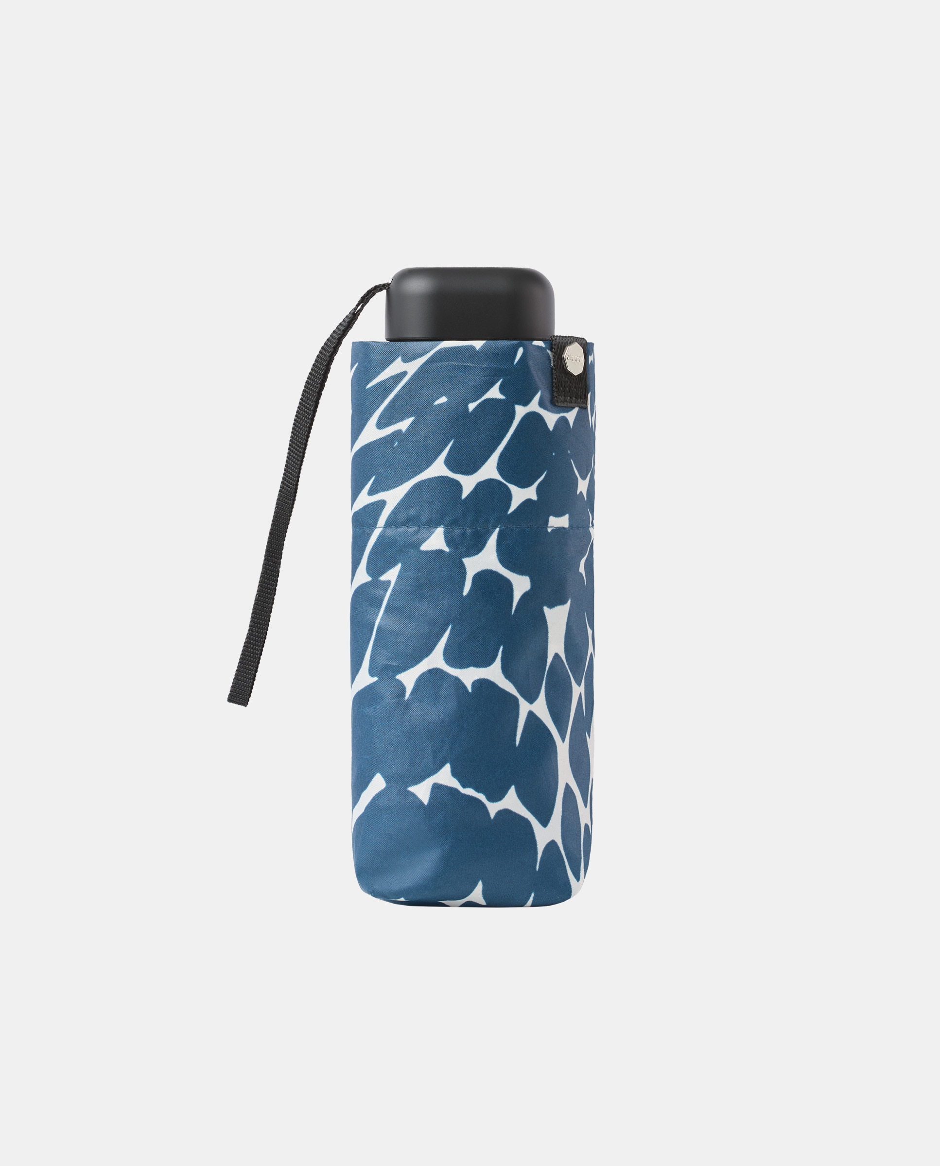 Guarda-Chuva Mini Manual "Stones" com Design Inspirado em Texturas Naturais. Inclui Bolsa a Condizer, Tecido Reciclado e é Resistente ao Vento Azul-2