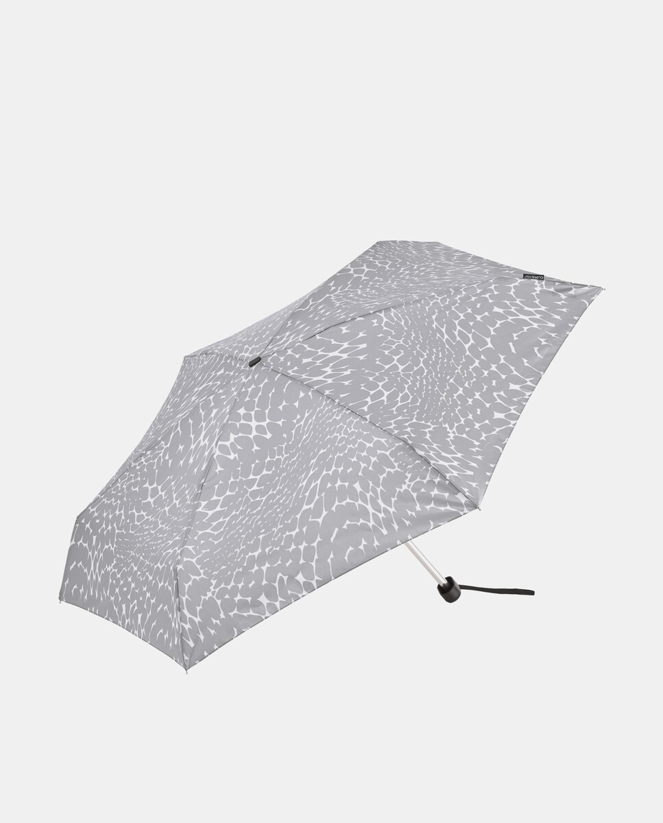 Guarda-Chuva Mini Manual "Stones" com Design Inspirado em Texturas Naturais. Inclui Bolsa a Condizer, Tecido Reciclado e é Resistente ao Vento. Cinzento-1