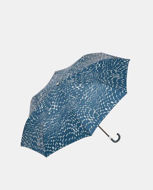 Imagem 0 de Guarda-Chuva Dobrável Manual "Stones" com Punho Curvo Ergonómico. Fabricado em Tecido Reciclado, é Leve, Resistente e Fácil de Transportar.