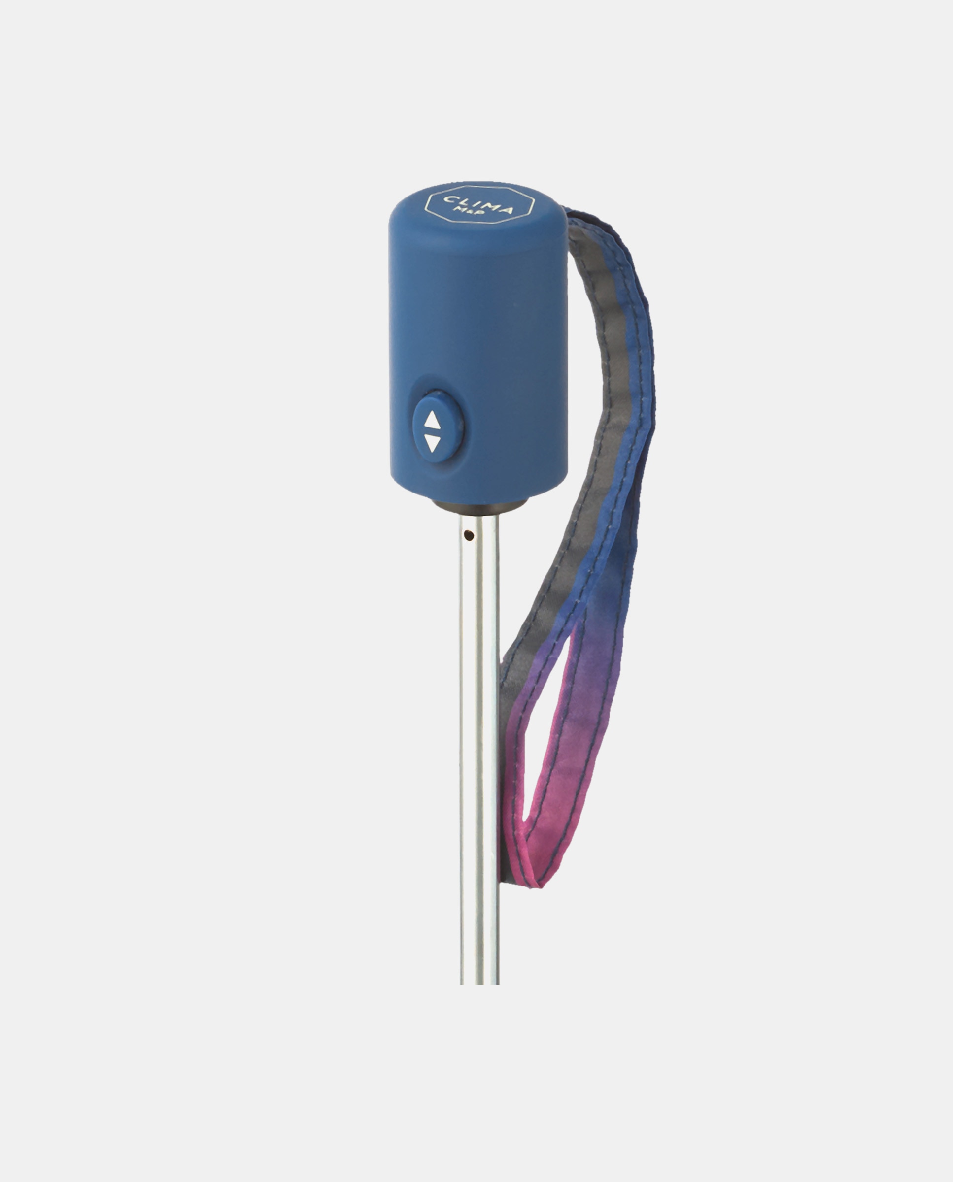 Guarda-Chuva Dobrável com Abertura e Fecho Automáticos "Chromatique". Concebido com Tecido Reciclado e Resistente ao Vento Azul-4