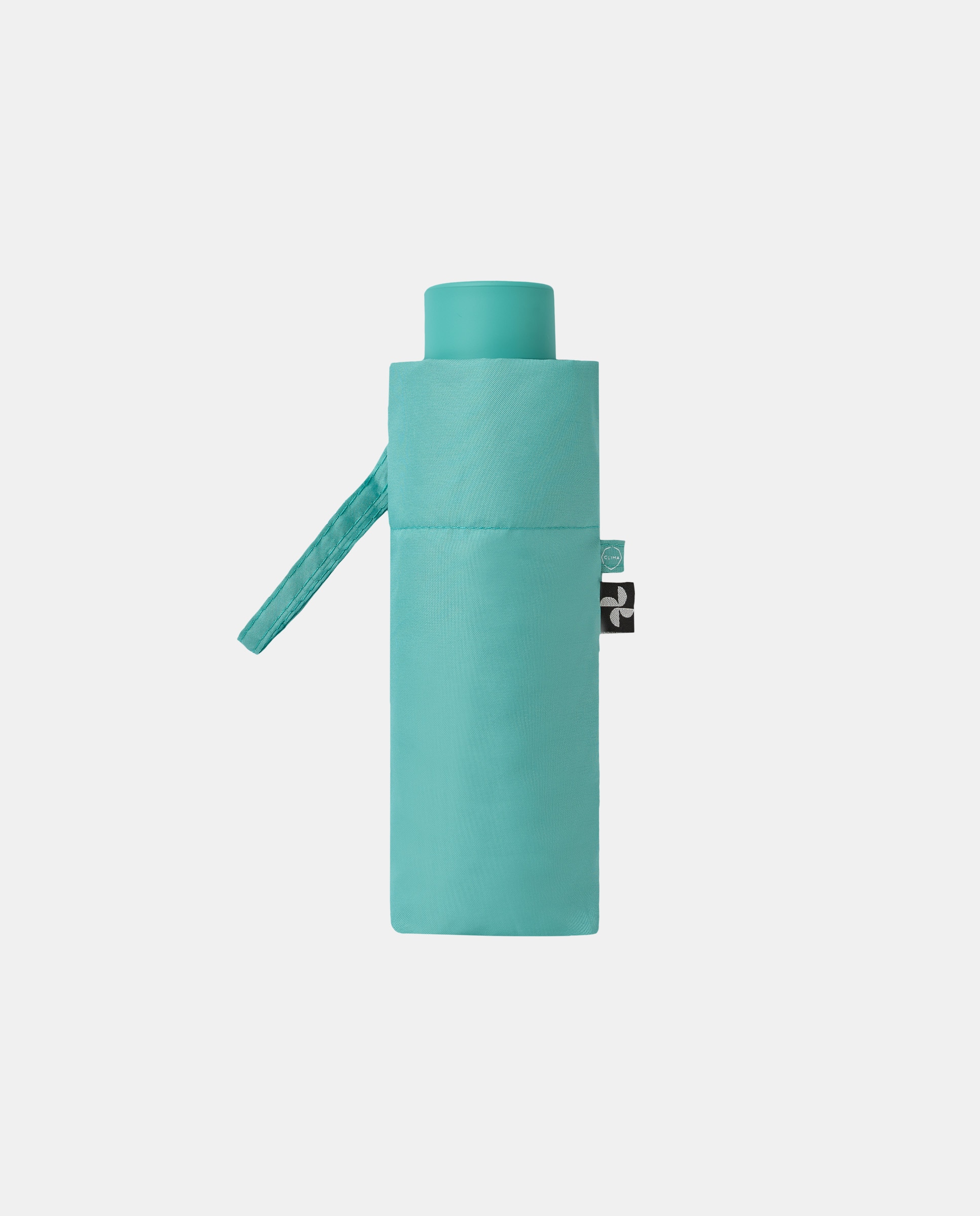 Guarda-Chuva Dobrável Mini Manual "Colors" com Sistema Windproof, Proteção Solar UVP50+, Ligeiro e Fabricado em Poliéster Reciclado e Reciclável Turquesa-2